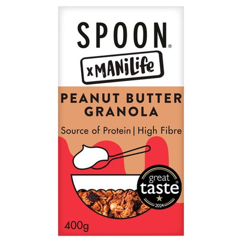 Spoon x Manilife Peanut Butter Granola 400g (Pack of 3)