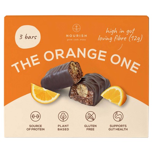 Nourish The Orange One 3 bars (Pack of 3)