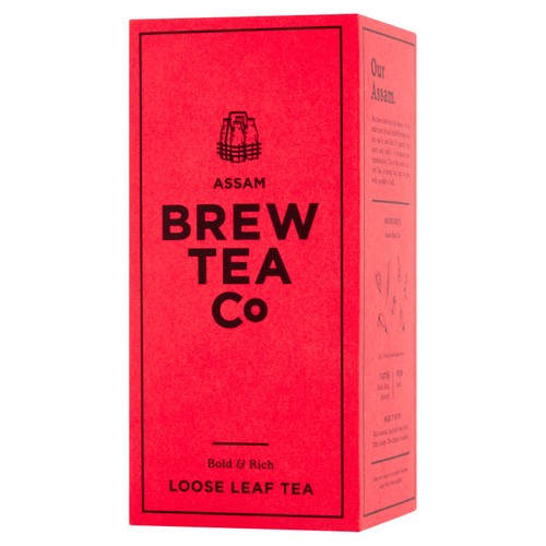 Brew Tea Co Assam Loose Leaf Tea 113g (Pack of 2)