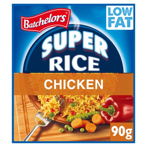 Batchelors Super Rice Chicken Flavour Packet Rice 90g (Pack of 3)