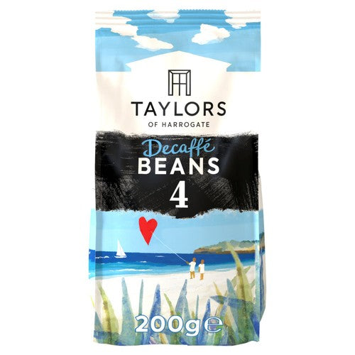 Taylors of Harrogate Decaffe Beans 200g (Pack of 2)