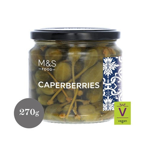 M&S Made in Italy Caperberries 270g (Pack of 2)