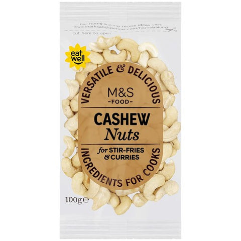 M&S Cashew Nuts 100g (Pack of 3)
