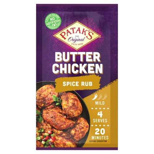 Pataks Butter Chicken Spice Mix 25g (Pack of 2)