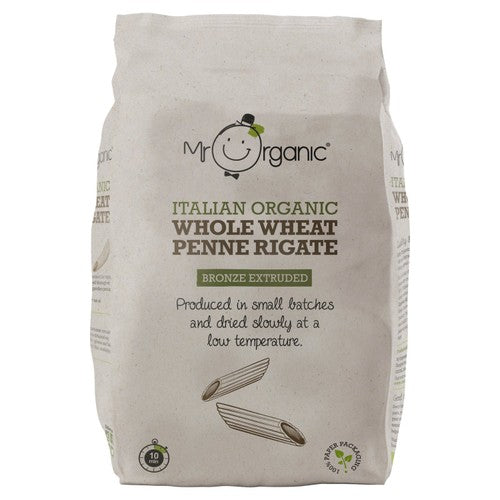 Mr Organic Italian Whole Wheat Penne Pasta 500g (Pack of 3)