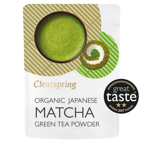 Clearspring Organic Premium Matcha Green Tea Powder 40g (Pack of 2)