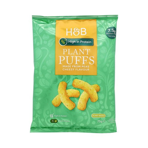 Holland & Barrett High Protein CheesyPlant Puff Crisps 75g (Pack of 6)