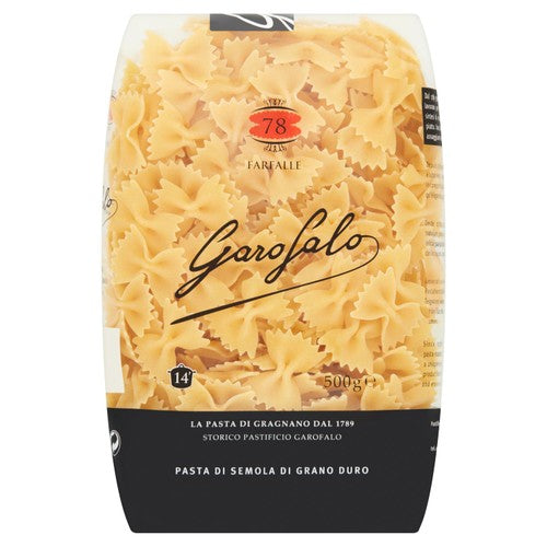 Garofalo Farfalle Pasta 500g (Pack of 3)
