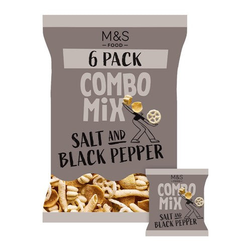 M&S Salt & Pepper Combo Mix Multipack 6 's (Pack of 2)