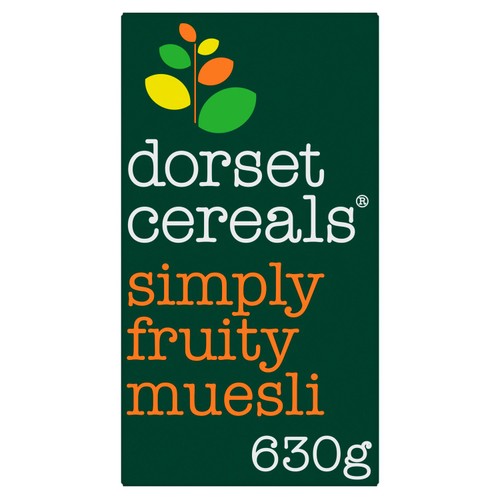 Dorset Cereals Simply Fruity Muesli Breakfast Cereal 630g (Pack of 3)