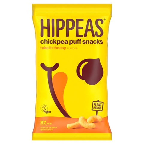 Hippeas Chickpea Puffs - Take It Cheesy 78g (Pack of 6)
