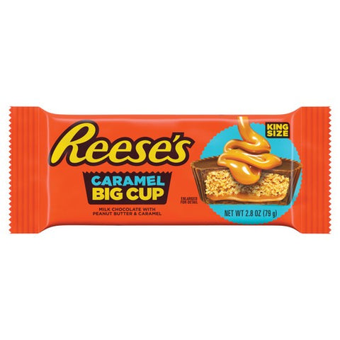 Reese's Big Cup Caramel King Size 79g (Pack of 3)