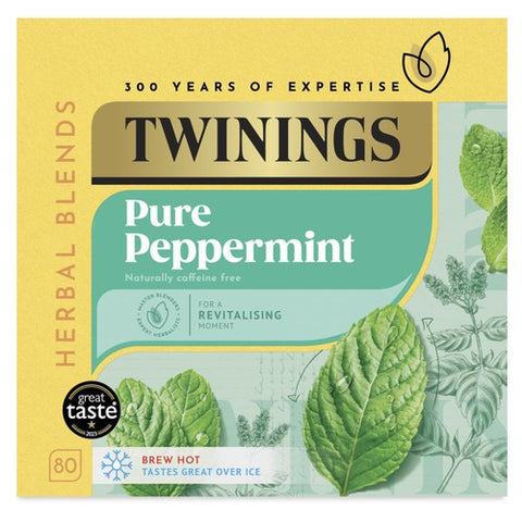 Twinings Peppermint Tea 80's (Pack of 2)