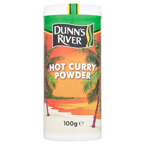 Dunns River Hot Curry Powder 100g (Pack of 2)