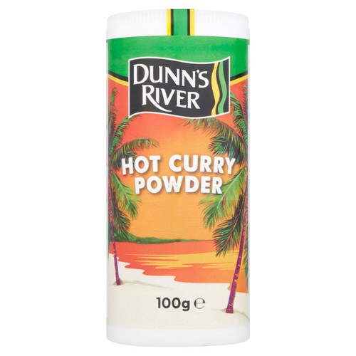Dunns River Hot Curry Powder 100g (Pack of 2)
