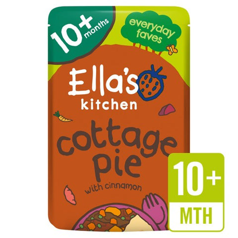 Ella's Kitchen Cottage Pie Baby Food Pouch 10+ Months 190g (Pack of 2)