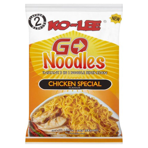 Ko-Lee Go Instant Noodles Chicken Special Flavour 85g (Pack of 3)