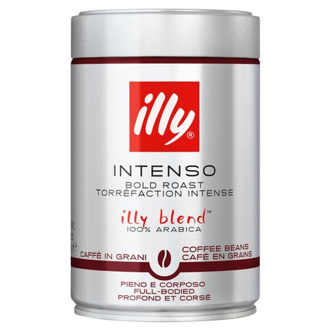 illycaffe Bold Roast Beans 250g (Pack of 2)