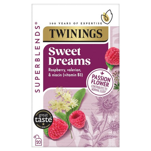 Twinings Superblends Sweet Dreams, 20 Tea Bags 20's (Pack of 3)