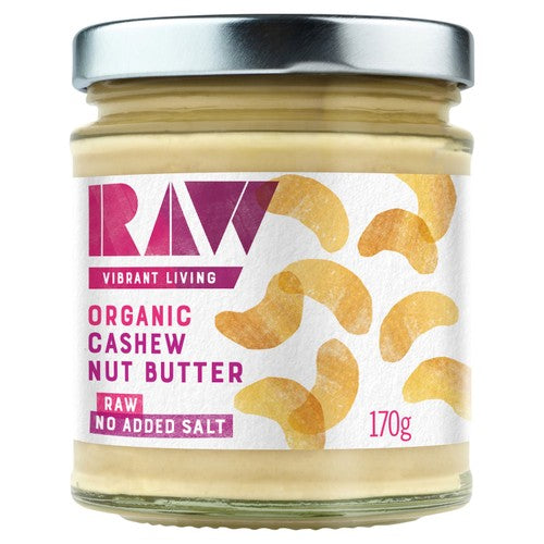 Raw Health Organic Cashew Nut Butter 170g (Pack of 2)