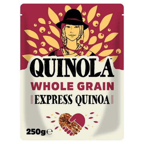 Quinola Wholegrain Ready to Eat Quinoa 250g (Pack of 2)