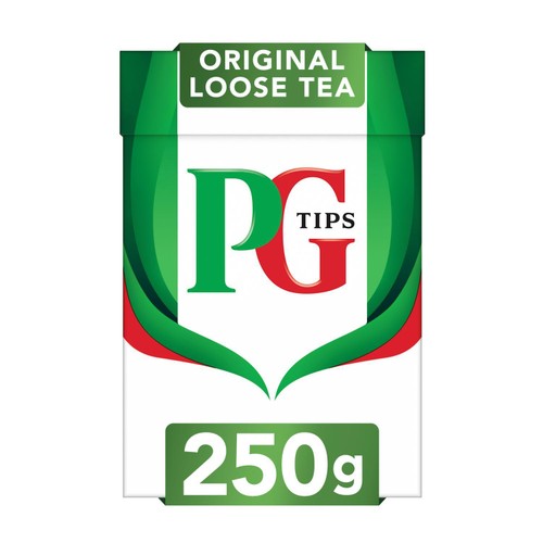 PG Tips Original Black Tea Loose 250g (Pack of 2)