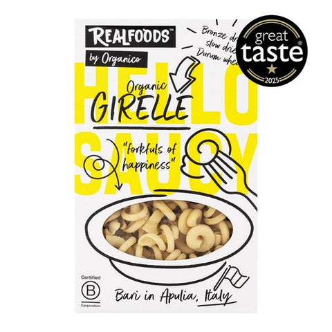 Realfoods Organic Girelle Pasta 500g (Pack of 3)