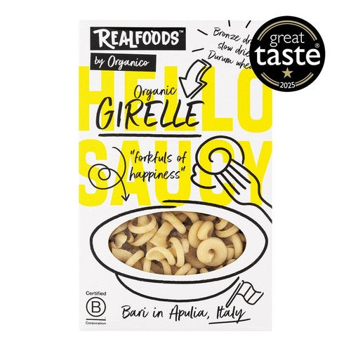Realfoods Organic Girelle Pasta 500g (Pack of 3)