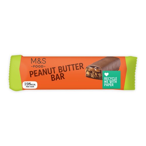 M&S Peanut Butter Bar 36g (Pack of 3)