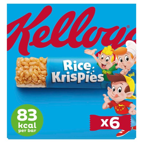 Kellogg's Rice Krispies Cereal Milk Bars 4 x 20g (Pack of 3)