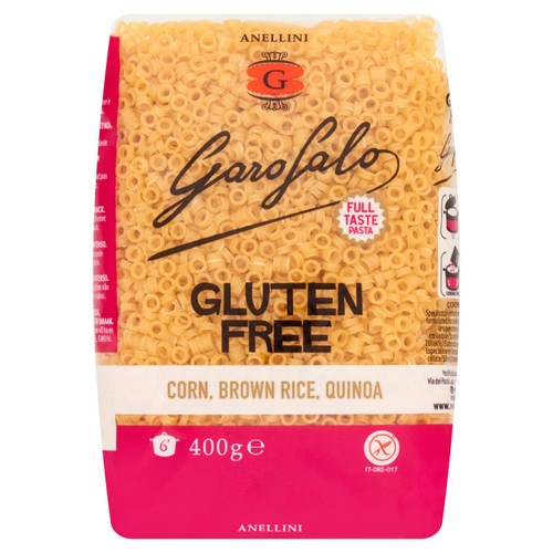 Garofalo Gluten Free Anellini 400g (Pack of 3)