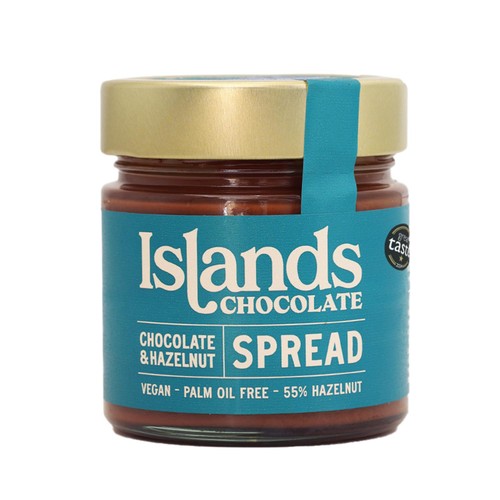 Islands Chocolate & Hazelnut Spread 200g (Pack of 2)
