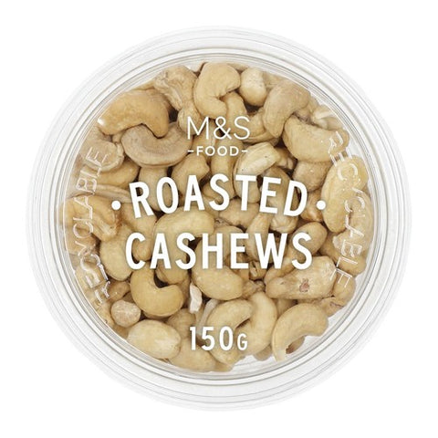 M&S Roasted Cashews 150g (Pack of 3)