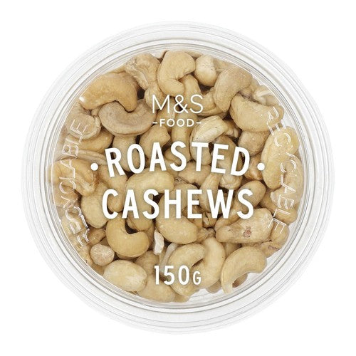 M&S Roasted Cashews 150g (Pack of 3)