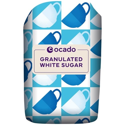 Ocado Granulated White Sugar 1kg (Pack of 2)