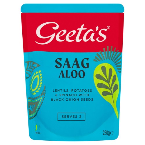 Geeta's Saag Aloo 250g (Pack of 2)