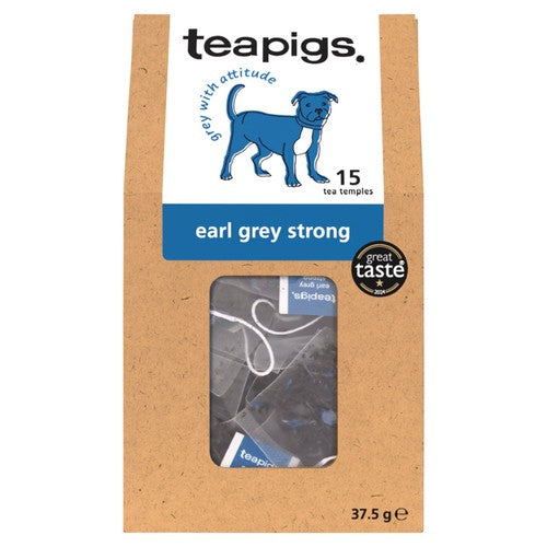 Teapigs Earl Grey Strong Tea Bags 15's (Pack of 3)