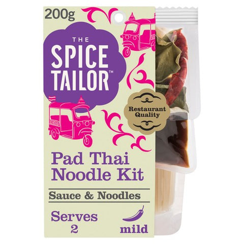The Spice Tailor Pad Thai Noodle & Sauce Meal Kit 200g (Pack of 2)
