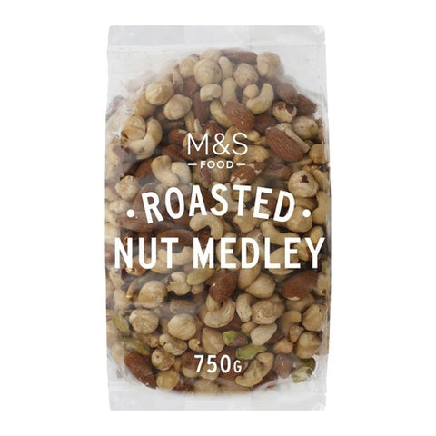 M&S Roasted Nut Medley 750g (Pack of 3)