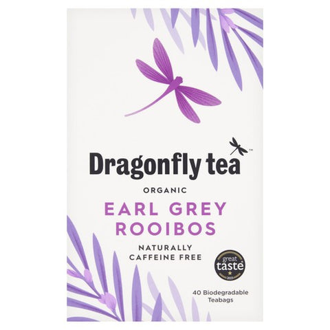 Dragonfly Rooibos Organic Earl Grey 40's (Pack of 3)