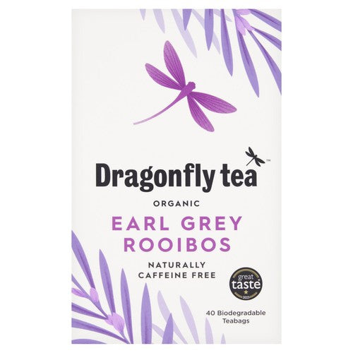 Dragonfly Rooibos Organic Earl Grey 40's (Pack of 3)