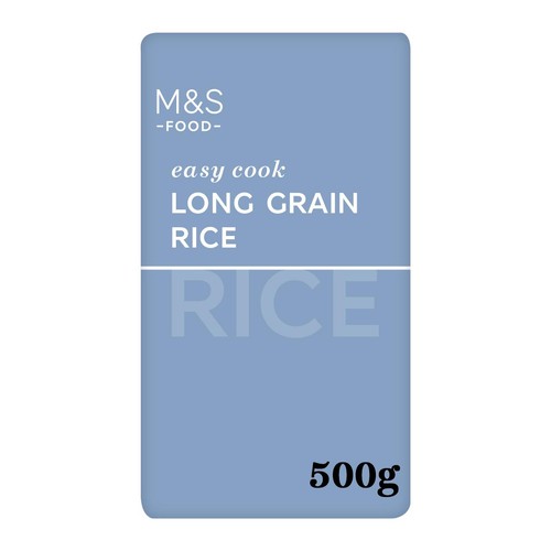 M&S Easy Cook Long Grain Rice 500g (Pack of 3)