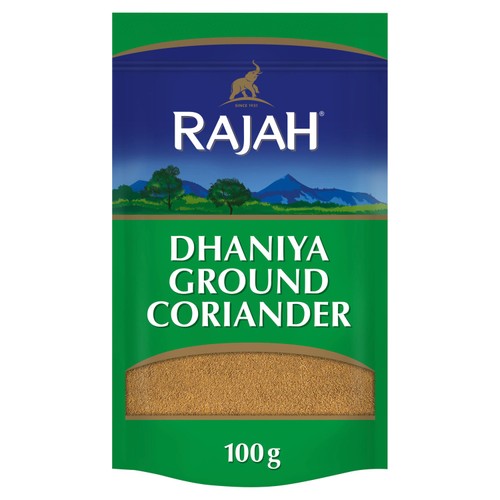 Rajah Spices Ground Coriander Dhaniya Powder 100g (Pack of 2)