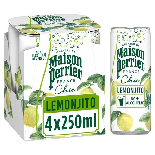 Maison Perrier Chic Lemonjito 4 x 250ml (Pack of 2)