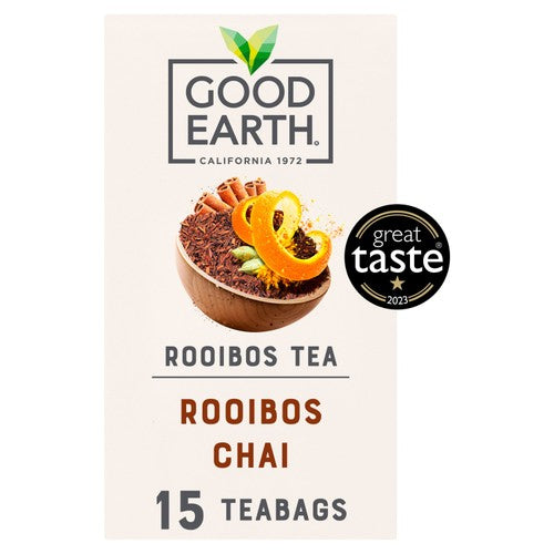 Good Earth Teabags Rooibos Chai 15's (Pack of 3)