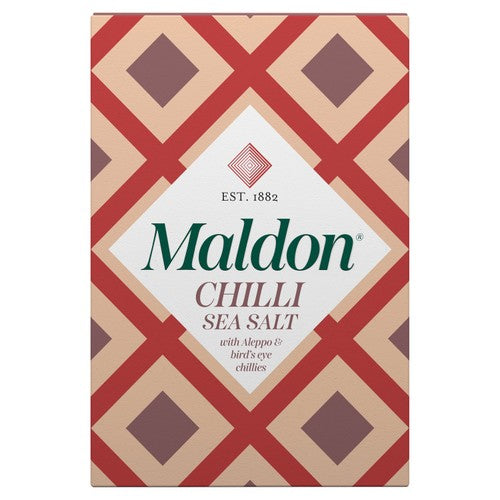 Maldon Chilli Sea Salt Flakes 100g (Pack of 2)