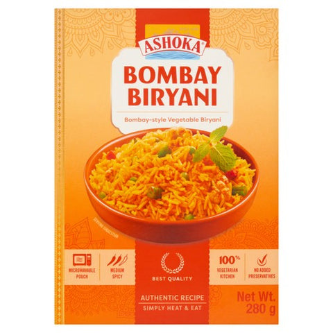 Ashoka Heat to Eat Bombay Biryani 280g (Pack of 2)