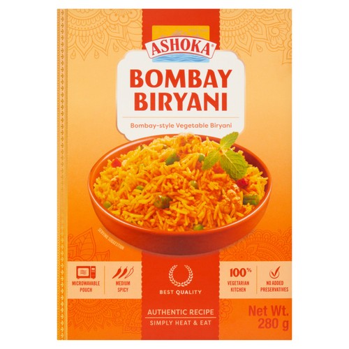 Ashoka Heat to Eat Bombay Biryani 280g (Pack of 2)