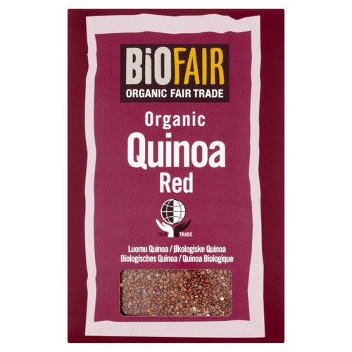 Biofair Organic Fair Trade Quinoa Red 500g (Pack of 3)