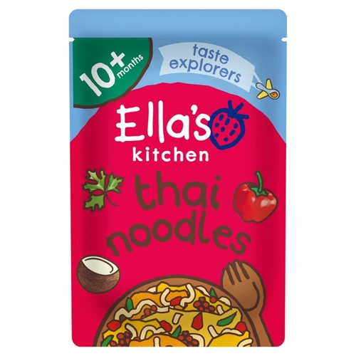 Ella's Kitchen Thai Curry Baby Food Pouch 10+ Months 190g (Pack of 2)